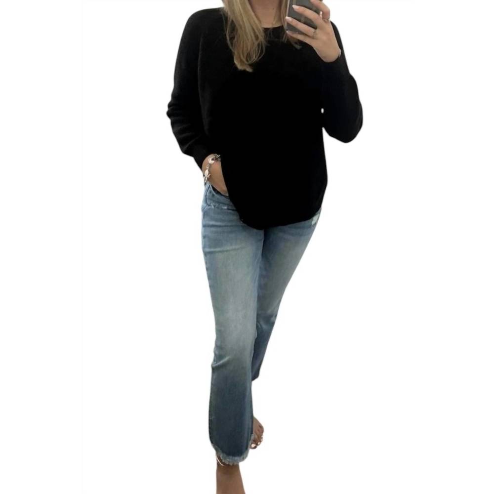 NEW ZENANNA amanda straight leg jeans in light wash